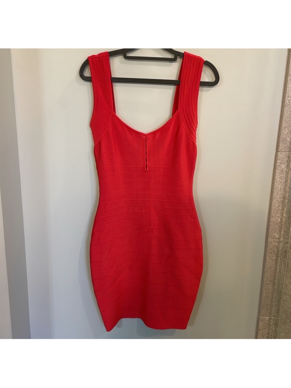 Marciano Red Bodycon Mini Dress